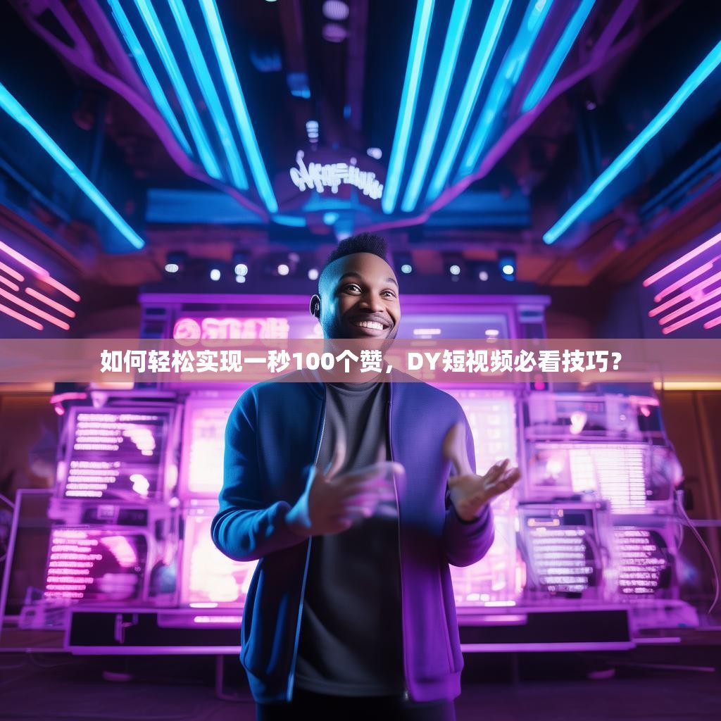 如何轻松实现一秒100个赞，DY短视频必看技巧？