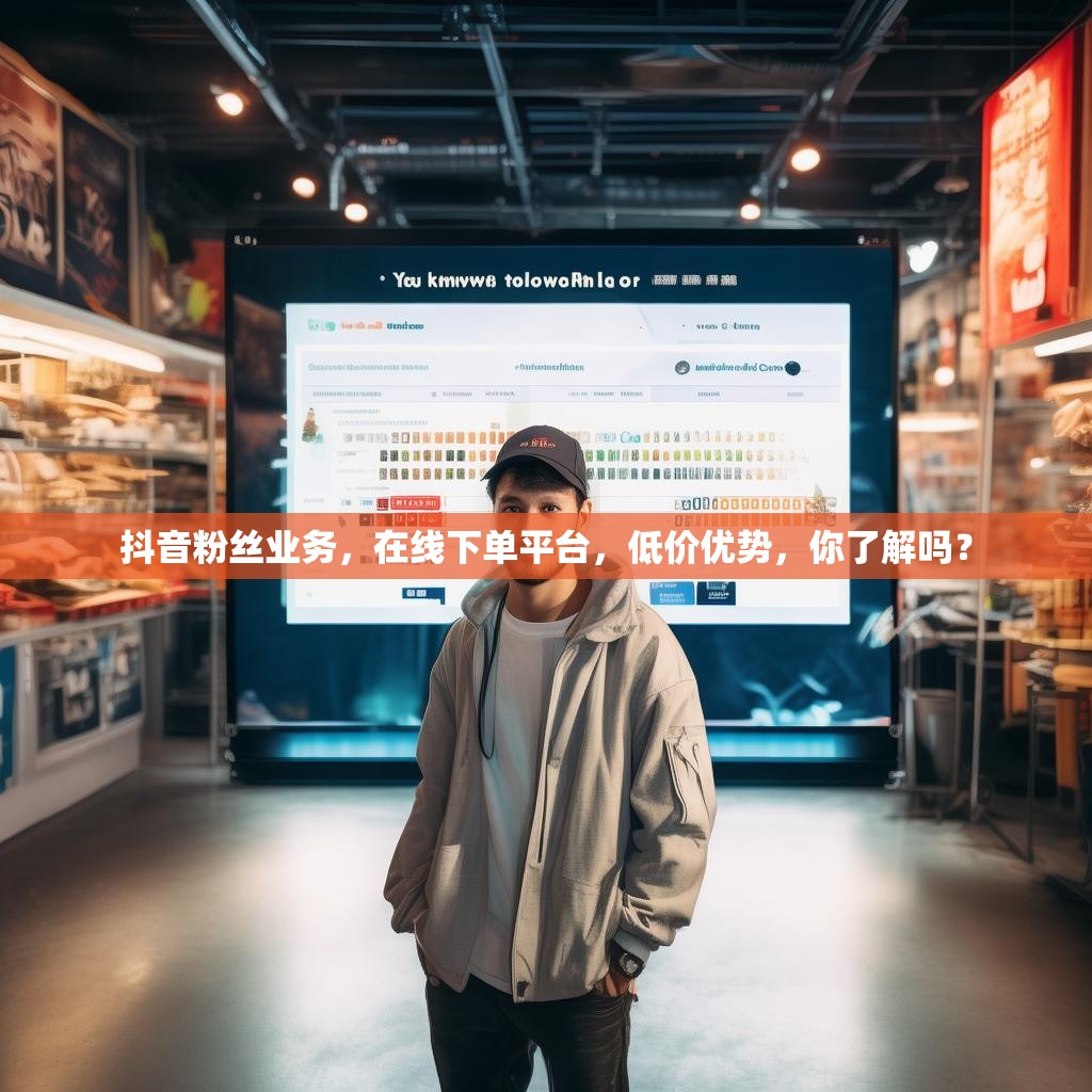 抖音粉丝业务，在线下单平台，低价优势，你了解吗？
