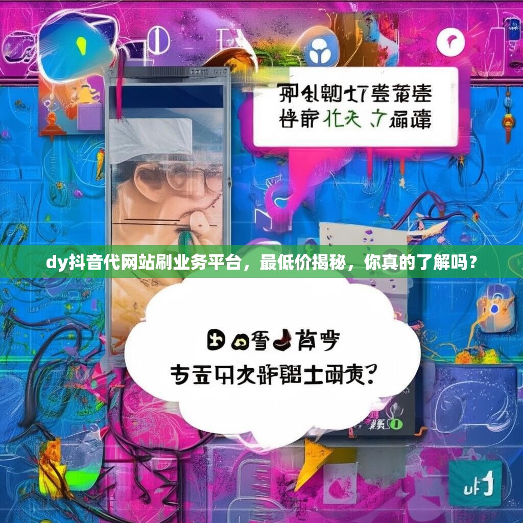 dy抖音代网站刷业务平台，最低价揭秘，你真的了解吗？