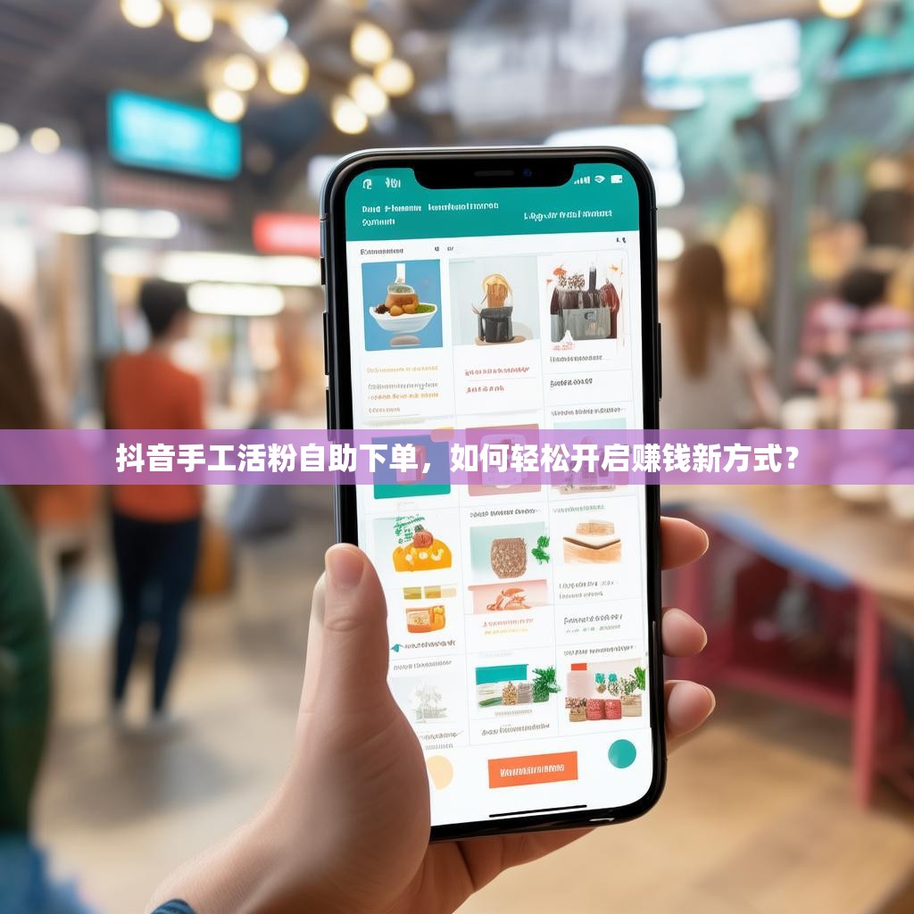抖音手工活粉自助下单，如何轻松开启赚钱新方式？