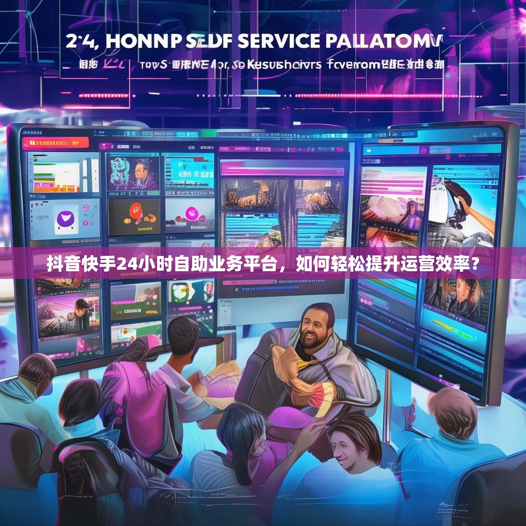 抖音快手24小时自助业务平台，如何轻松提升运营效率？