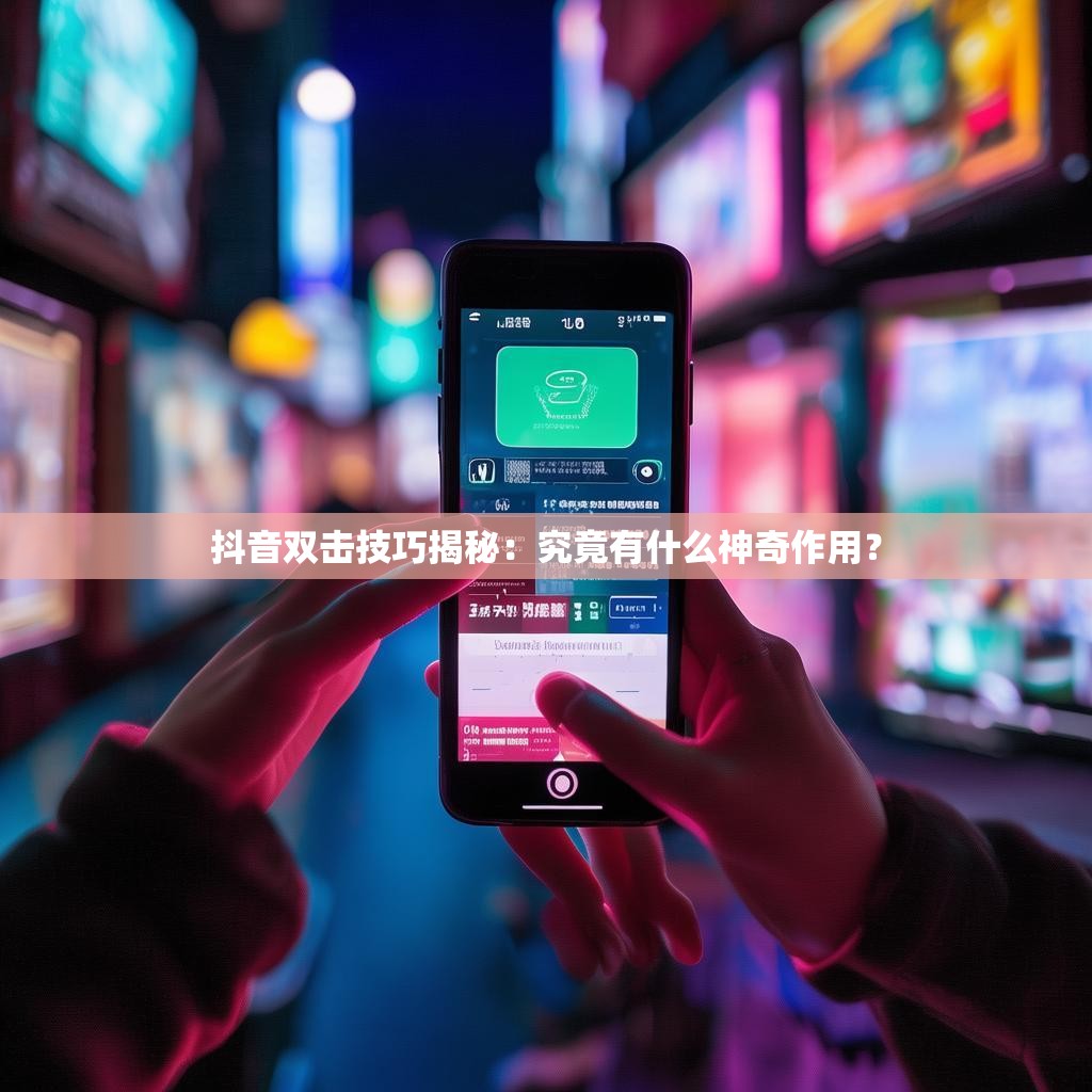 抖音双击技巧揭秘：究竟有什么神奇作用？
