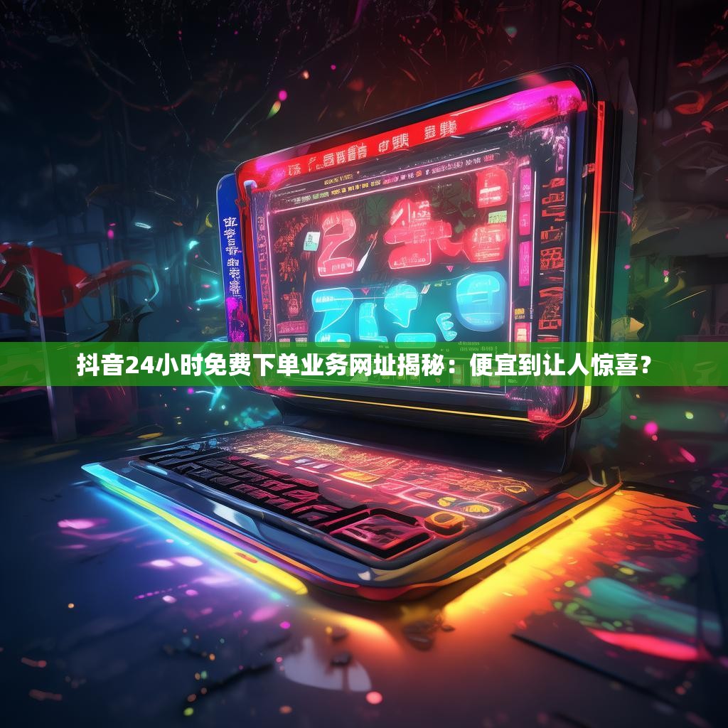 抖音24小时免费下单业务网址揭秘：便宜到让人惊喜？