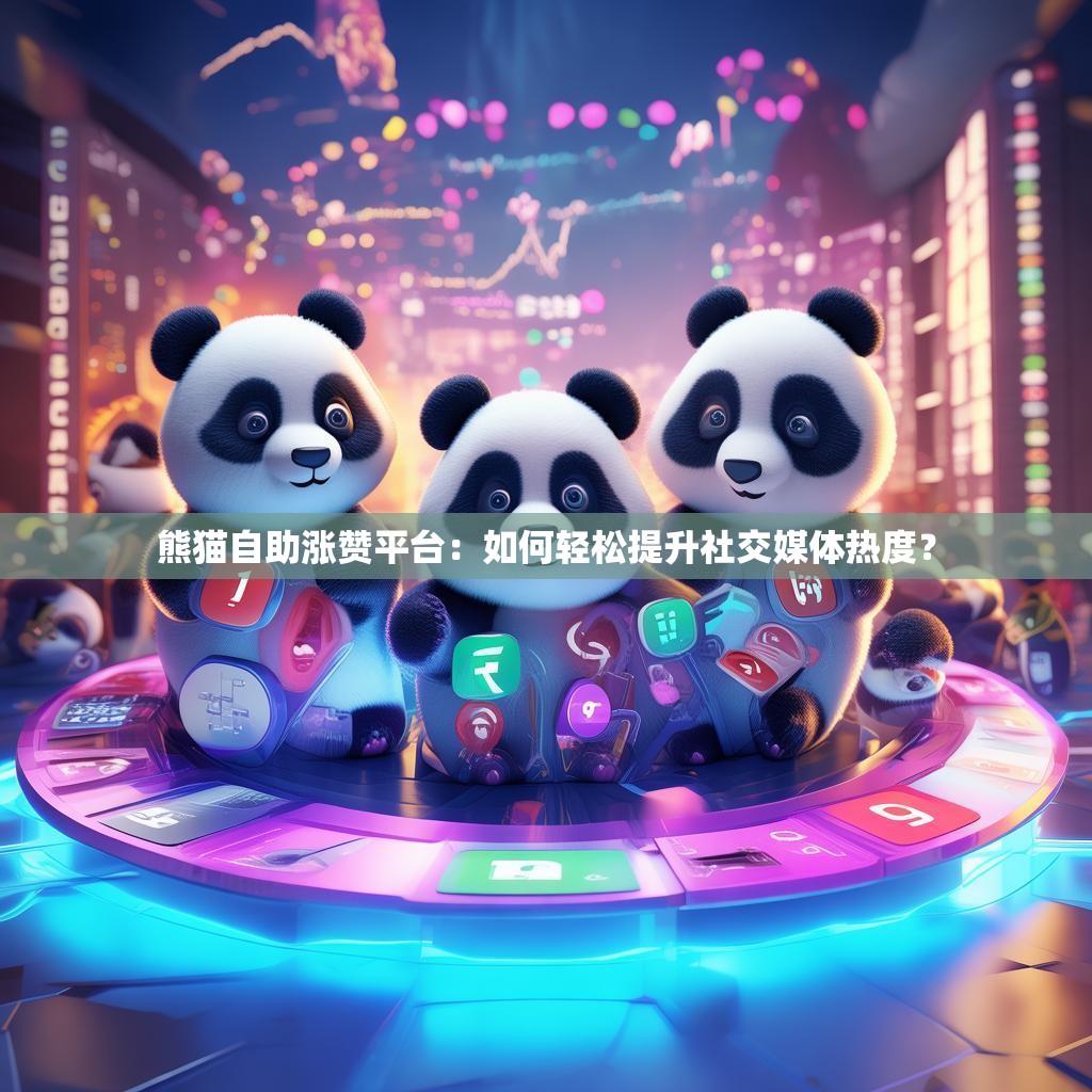 熊猫自助涨赞平台：如何轻松提升社交媒体热度？