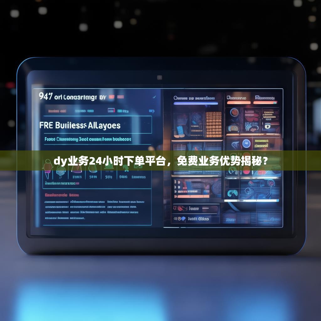 dy业务24小时下单平台，免费业务优势揭秘？