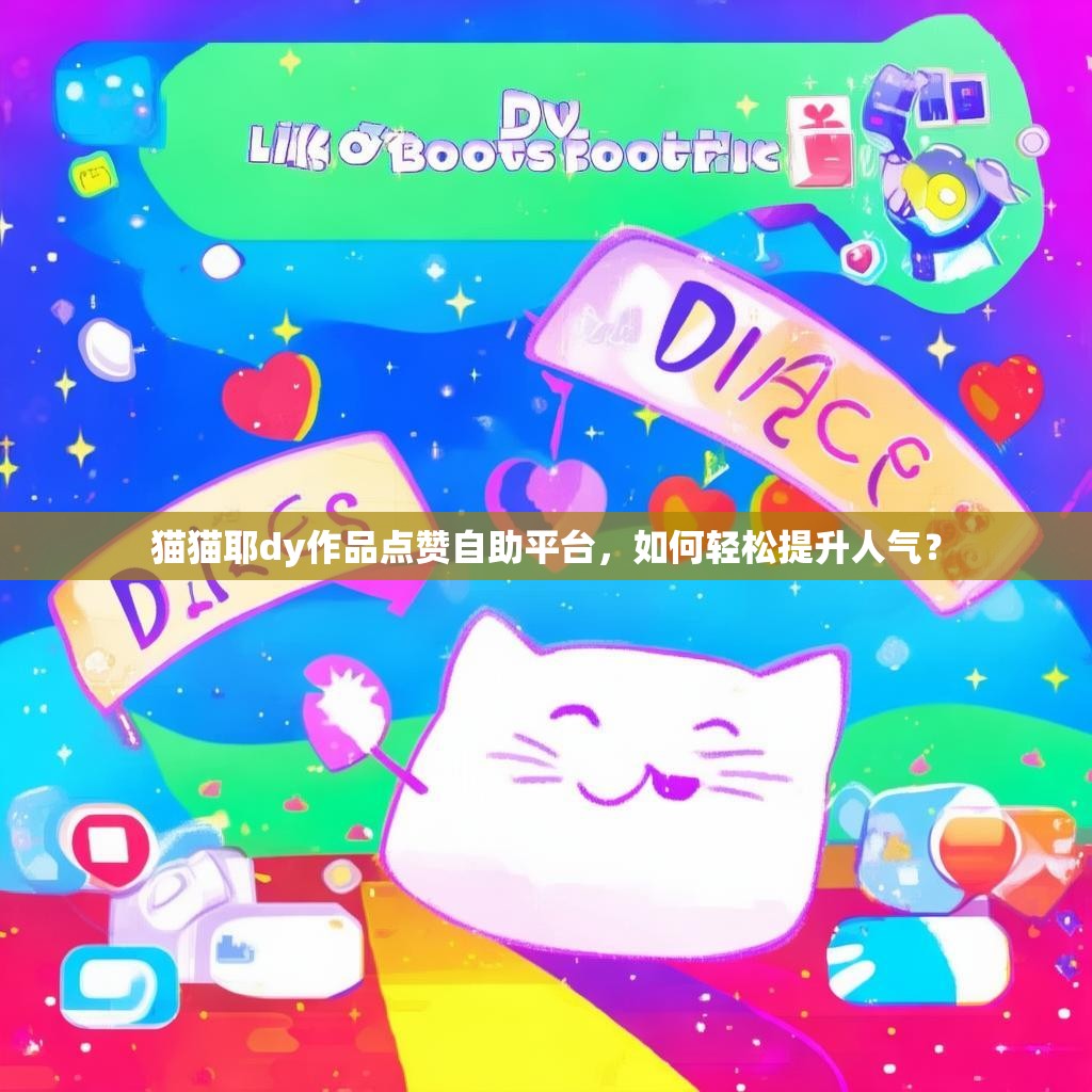 猫猫耶dy作品点赞自助平台，如何轻松提升人气？