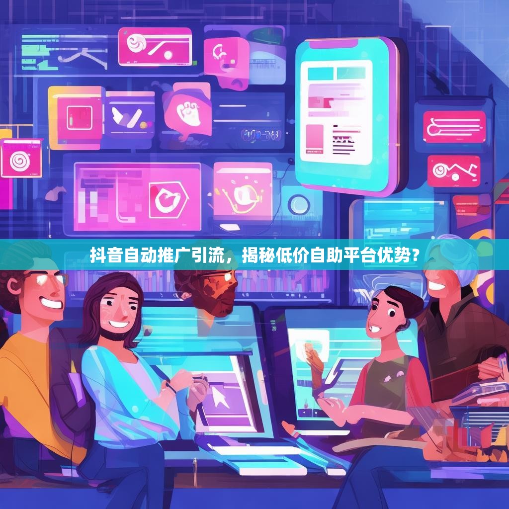 抖音自动推广引流，揭秘低价自助平台优势？