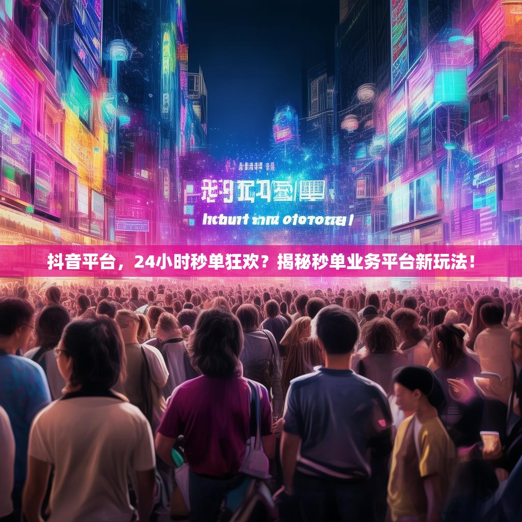 抖音平台，24小时秒单狂欢？揭秘秒单业务平台新玩法！