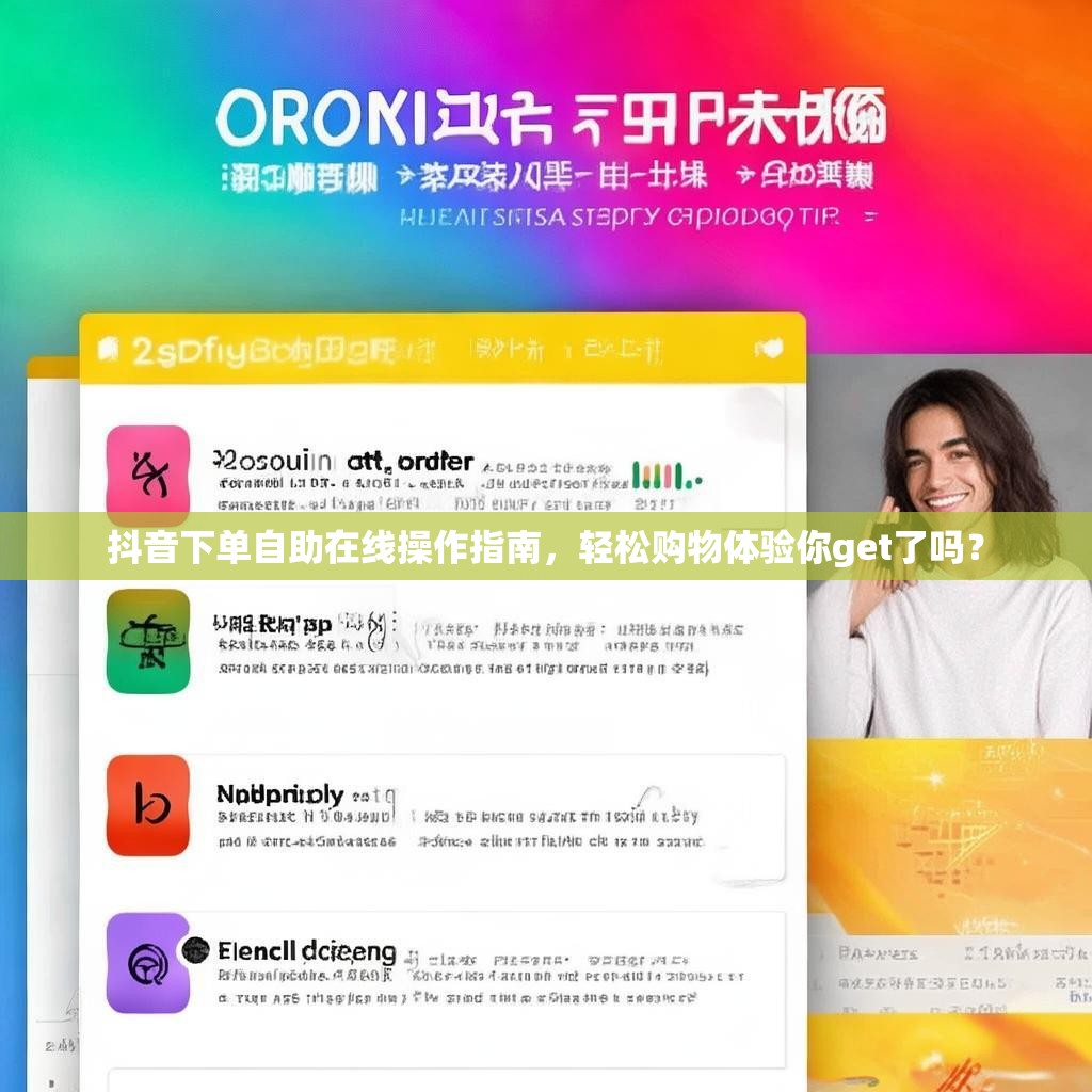 抖音下单自助在线操作指南，轻松购物体验你get了吗？