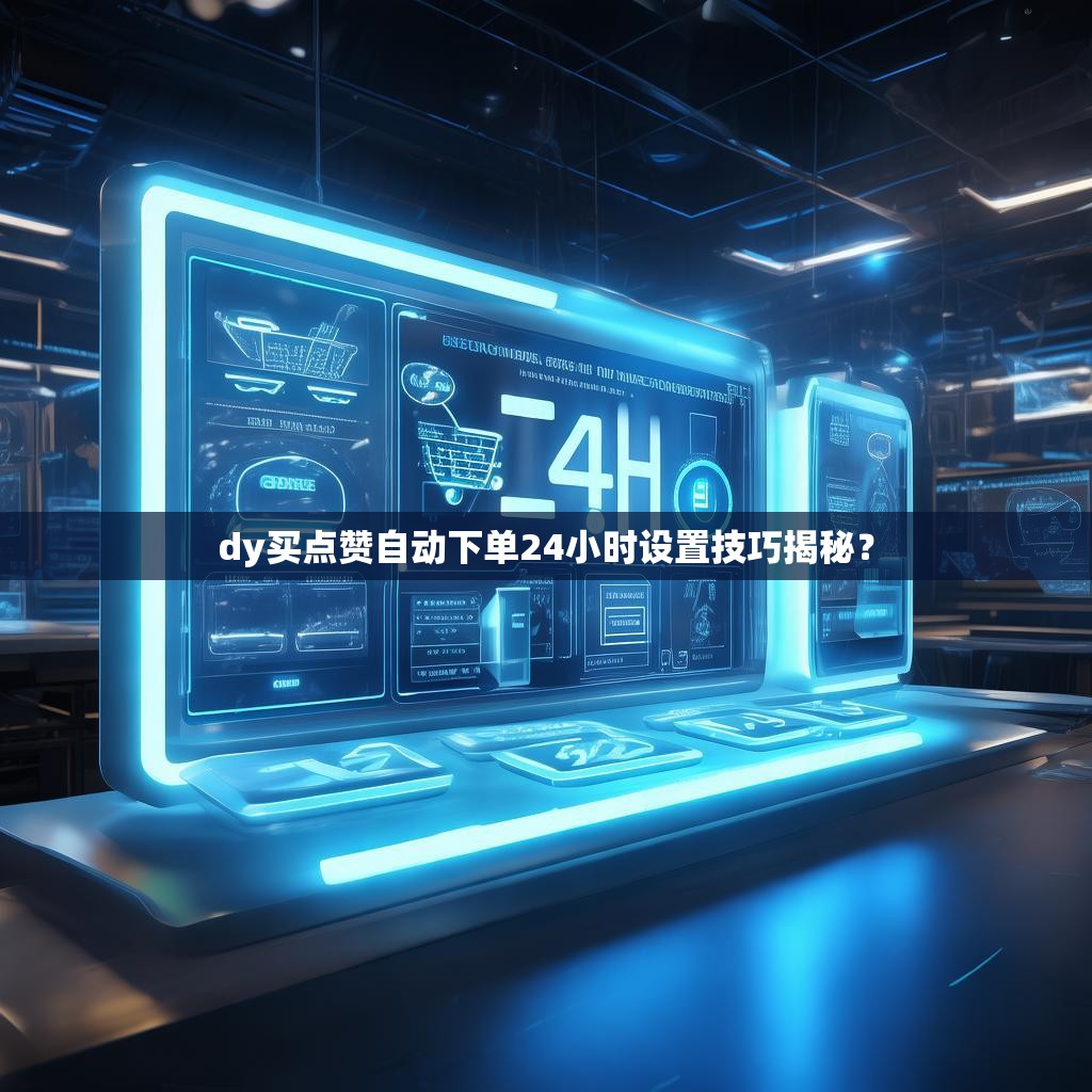 dy买点赞自动下单24小时设置技巧揭秘？
