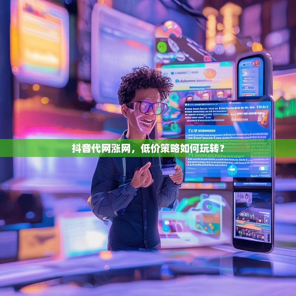 抖音代网涨网，低价策略如何玩转？
