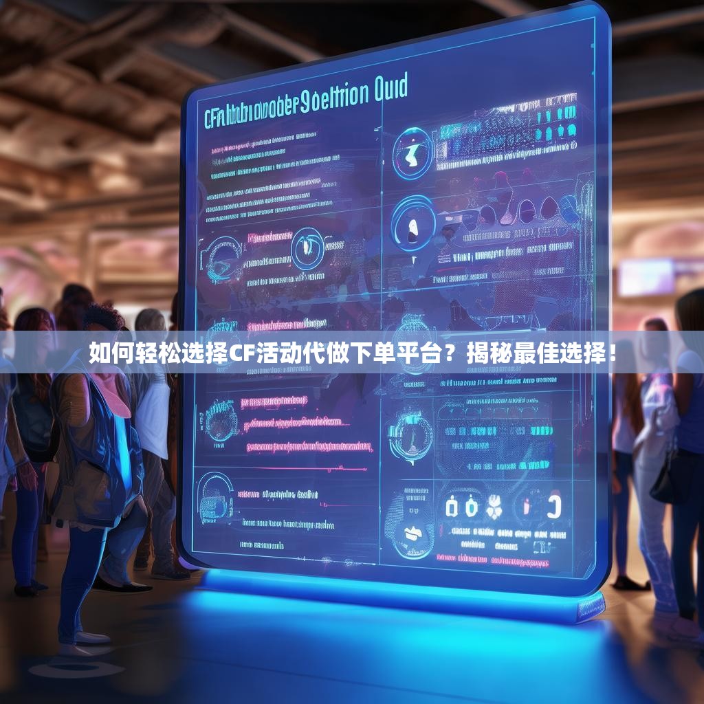 如何轻松选择CF活动代做下单平台？揭秘最佳选择！