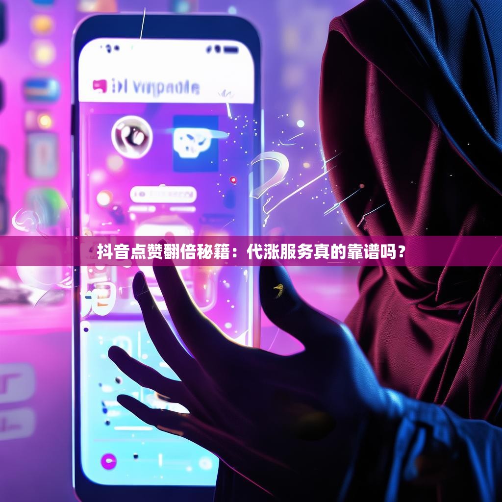抖音点赞翻倍秘籍：代涨服务真的靠谱吗？
