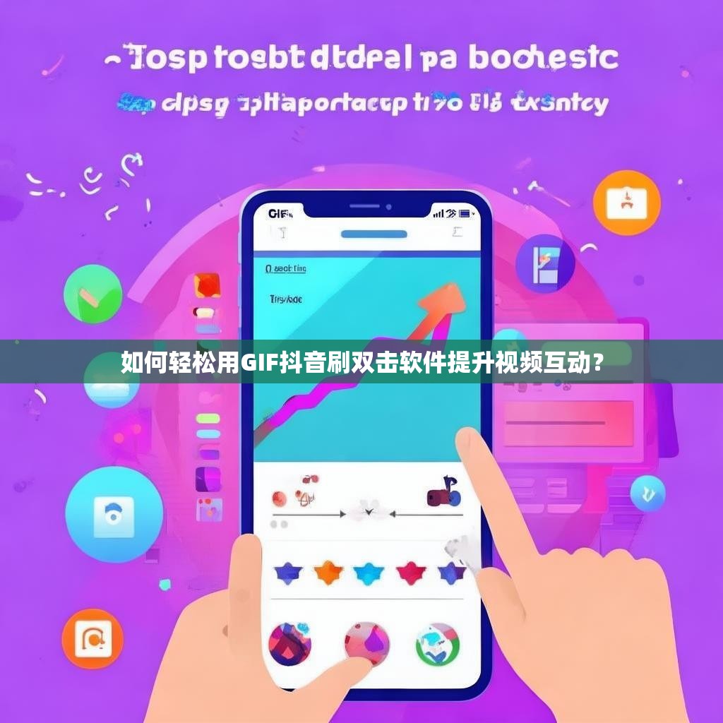 如何轻松用GIF抖音刷双击软件提升视频互动？