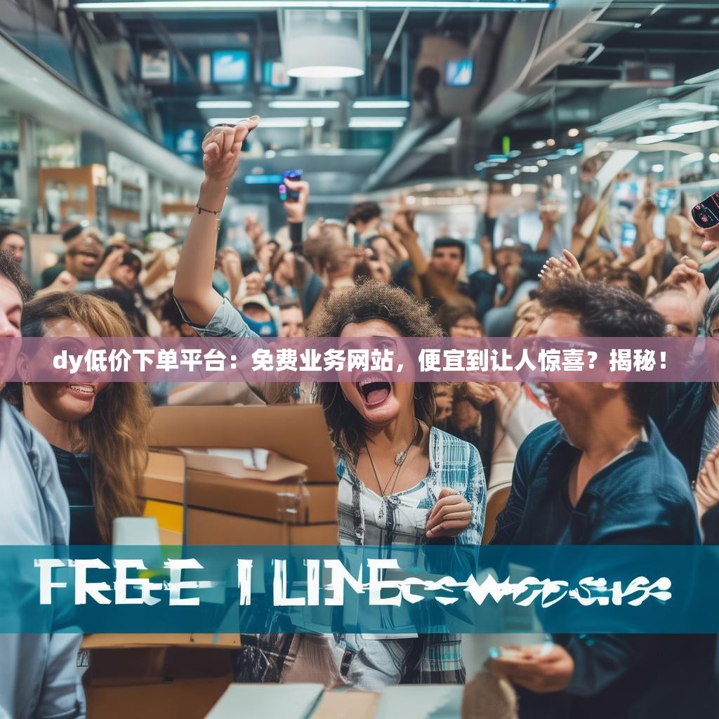dy低价下单平台：免费业务网站，便宜到让人惊喜？揭秘！