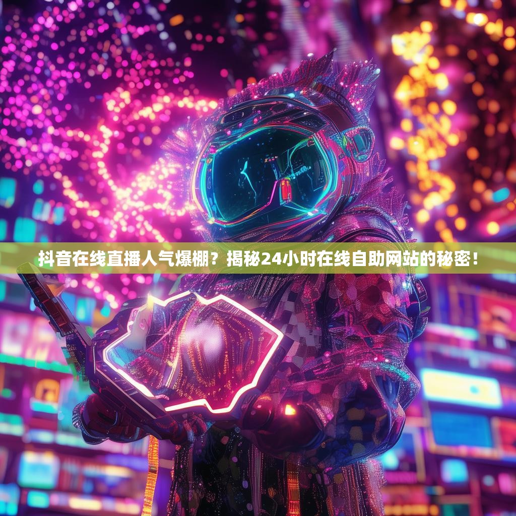 抖音在线直播人气爆棚？揭秘24小时在线自助网站的秘密！