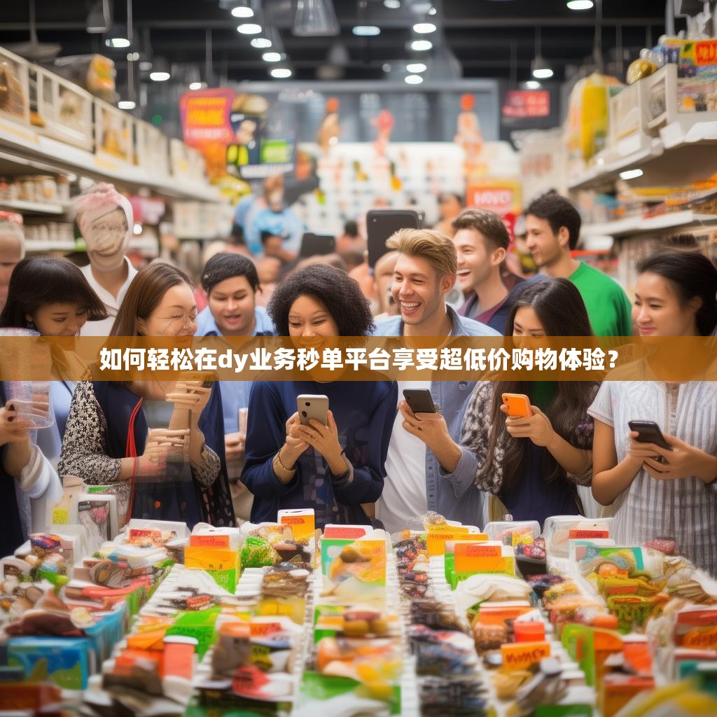 如何轻松在dy业务秒单平台享受超低价购物体验？