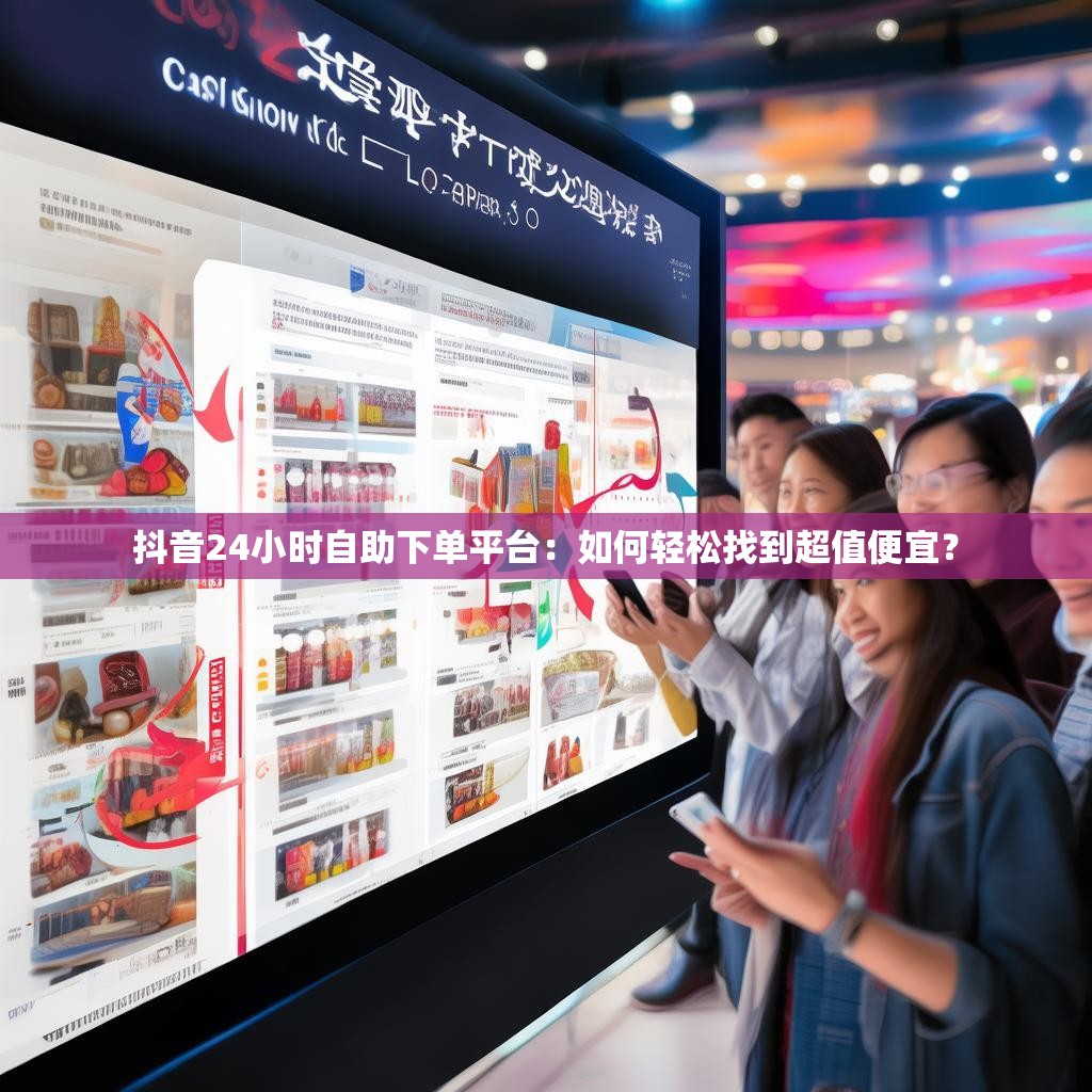 抖音24小时自助下单平台：如何轻松找到超值便宜？