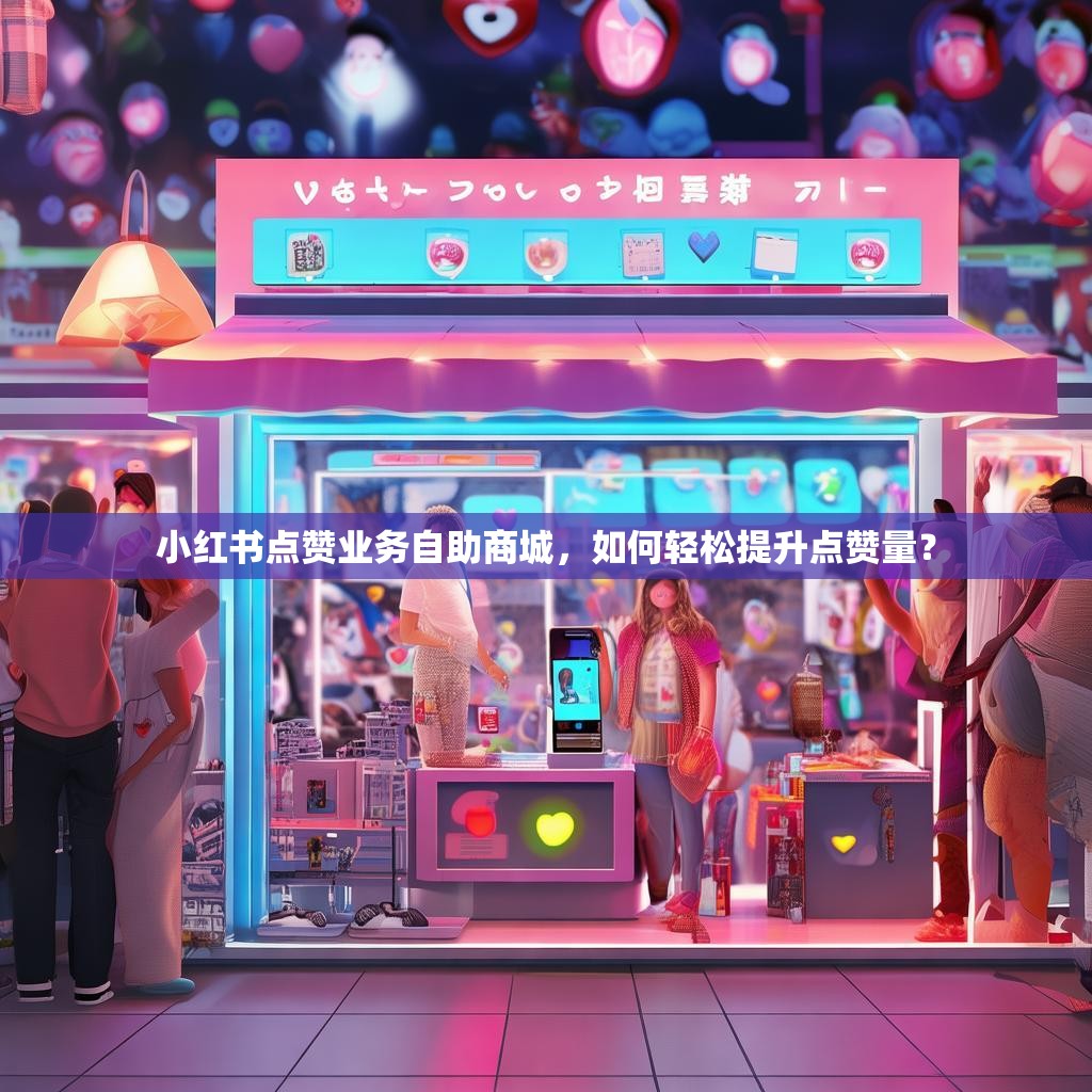 小红书点赞业务自助商城，如何轻松提升点赞量？