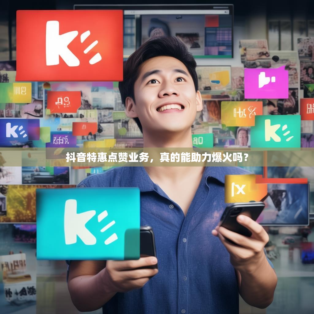 抖音特惠点赞业务，真的能助力爆火吗？