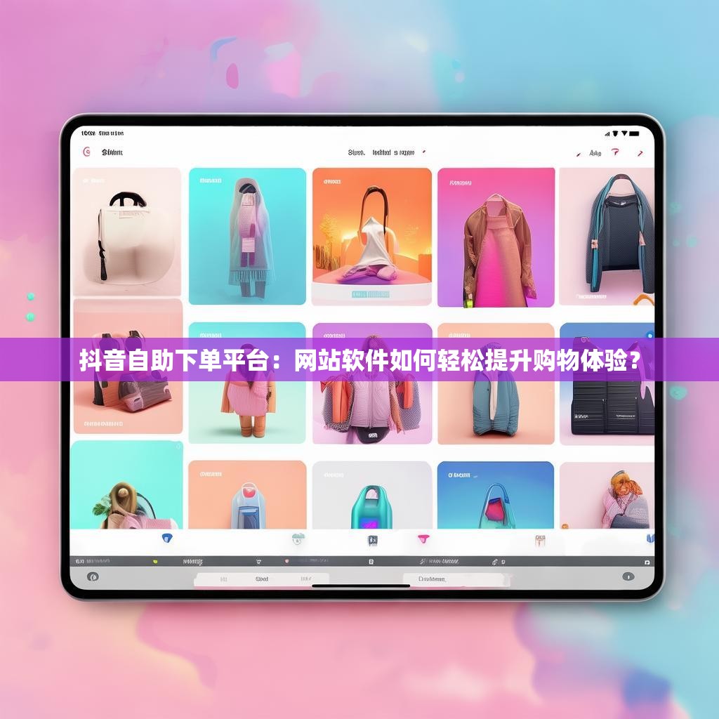 抖音自助下单平台：网站软件如何轻松提升购物体验？