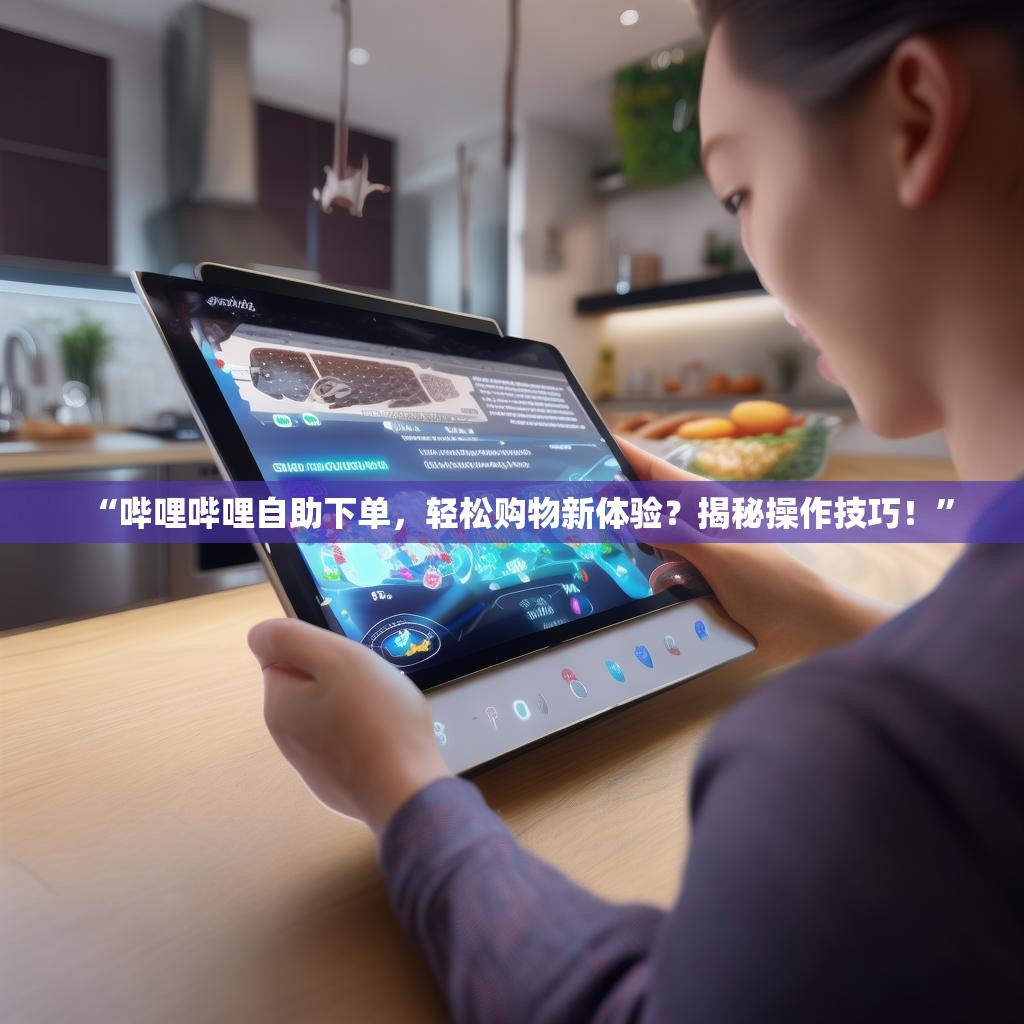 “哔哩哔哩自助下单，轻松购物新体验？揭秘操作技巧！”