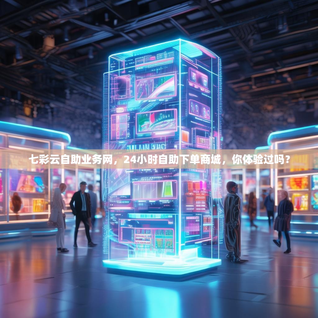 七彩云自助业务网，24小时自助下单商城，你体验过吗？