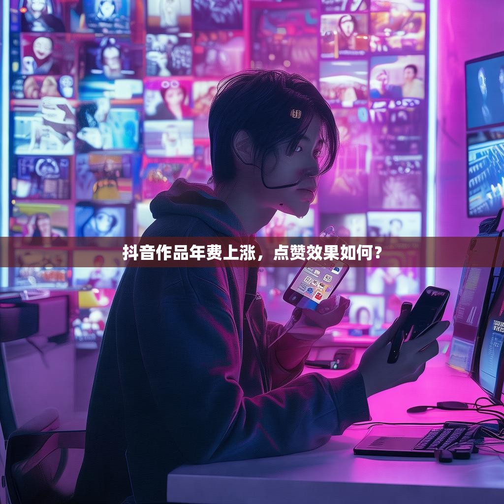 抖音作品年费上涨，点赞效果如何？
