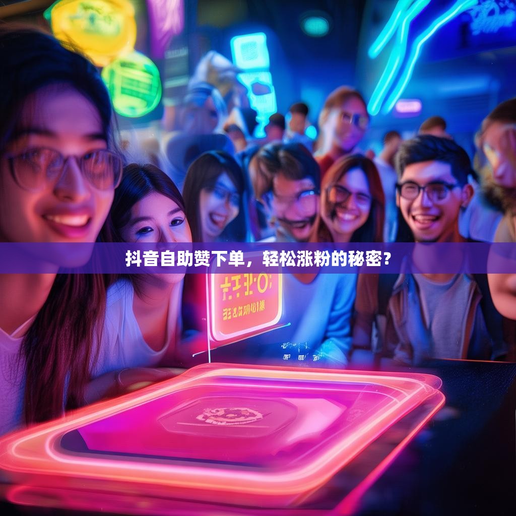 抖音自助赞下单，轻松涨粉的秘密？