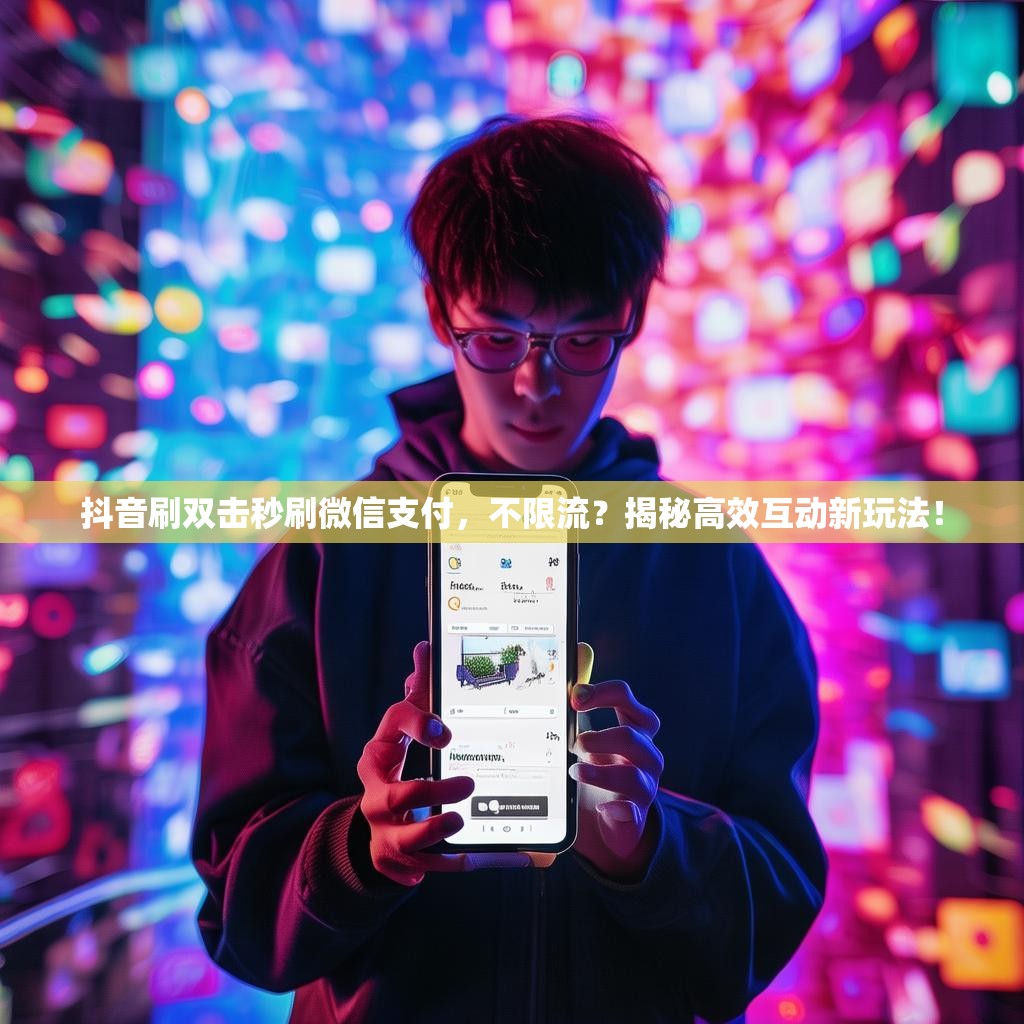 抖音刷双击秒刷微信支付，不限流？揭秘高效互动新玩法！