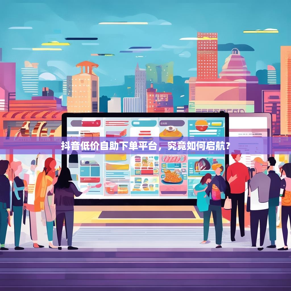 抖音低价自助下单平台，究竟如何启航？