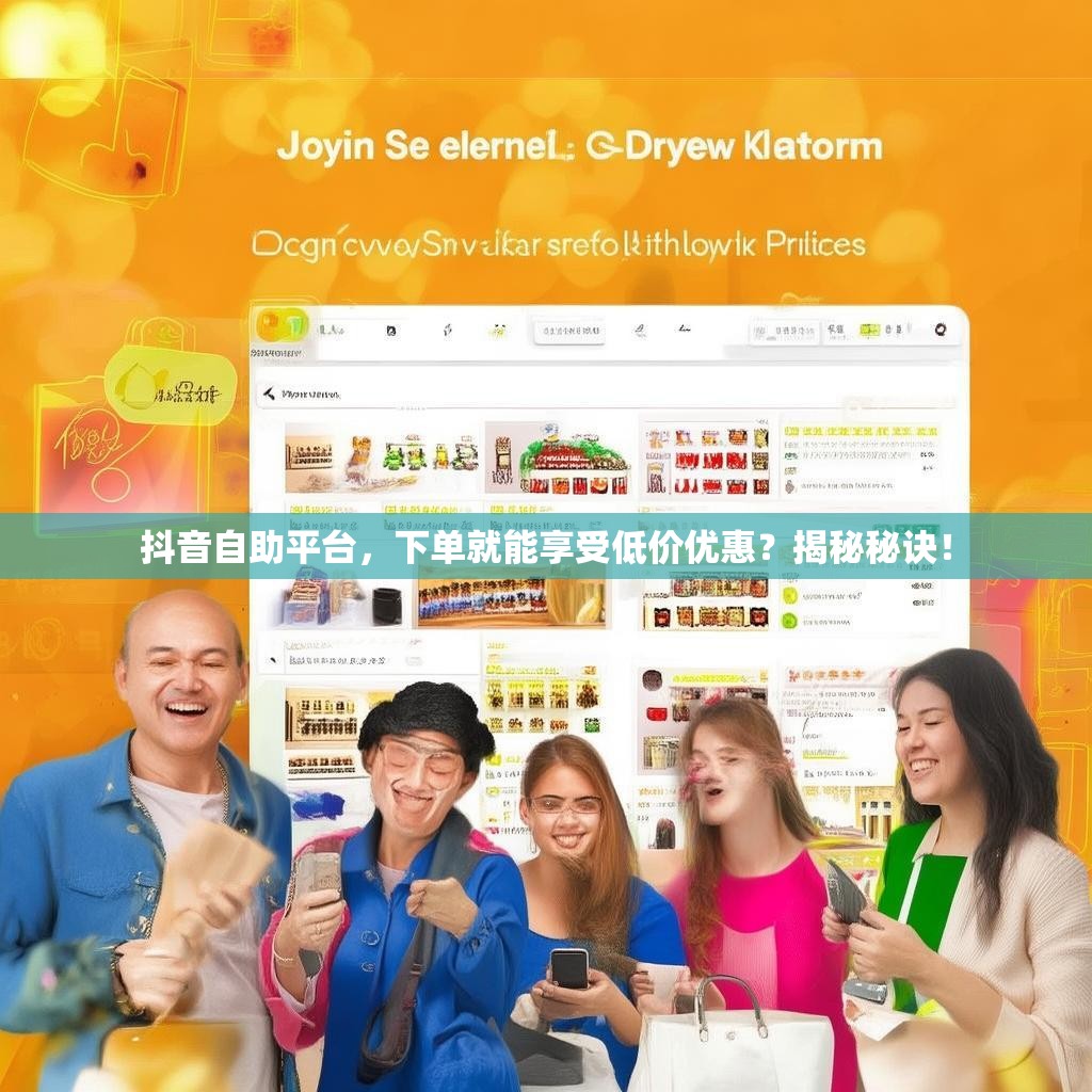 抖音自助平台，下单就能享受低价优惠？揭秘秘诀！