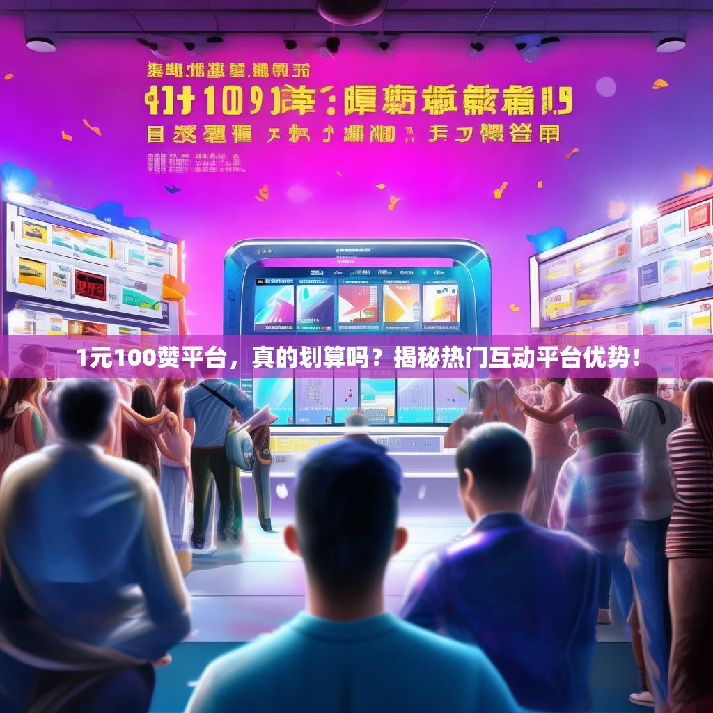 1元100赞平台，真的划算吗？揭秘热门互动平台优势！