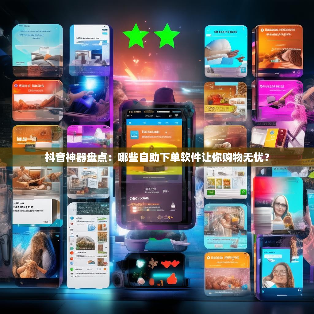 抖音神器盘点：哪些自助下单软件让你购物无忧？