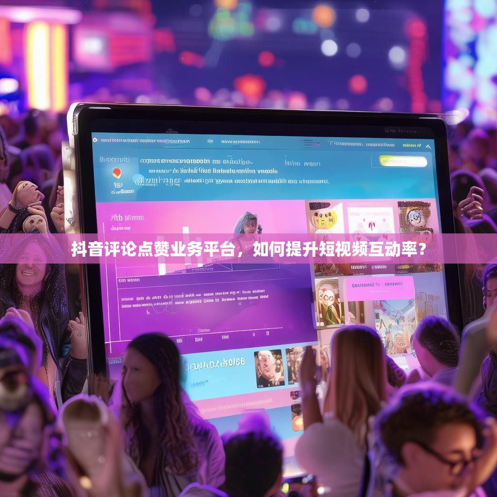 抖音评论点赞业务平台，如何提升短视频互动率？