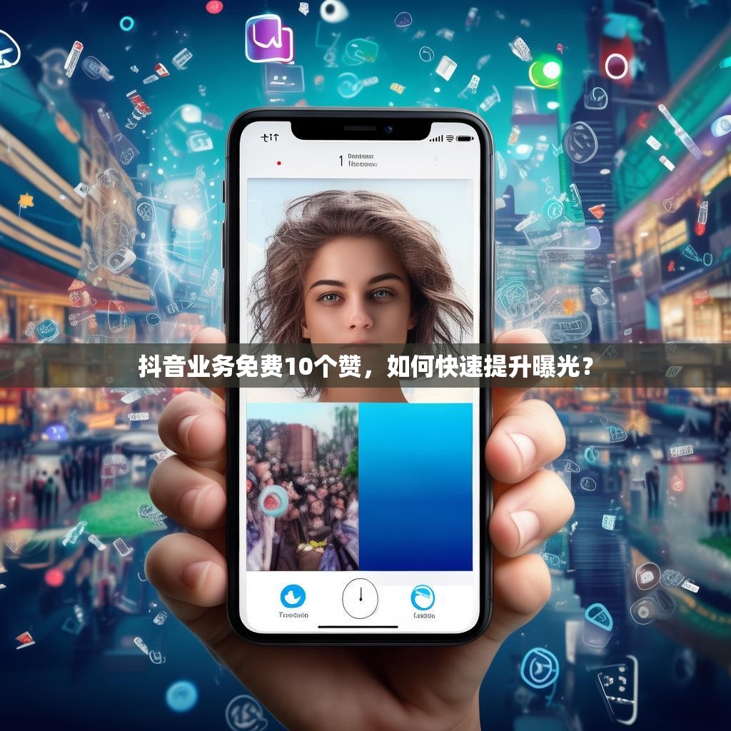抖音业务免费10个赞，如何快速提升曝光？