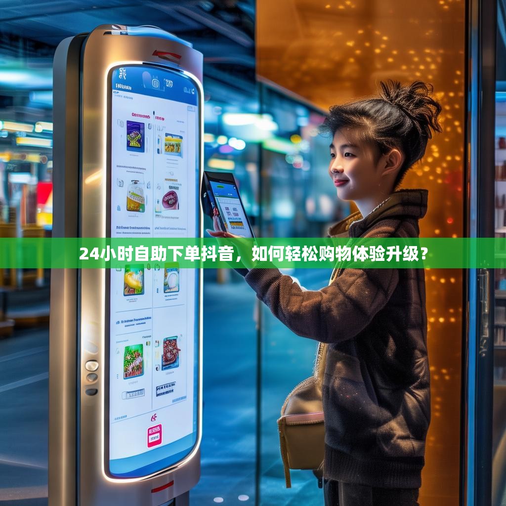 24小时自助下单抖音，如何轻松购物体验升级？