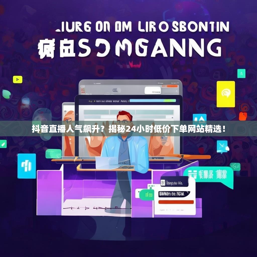 抖音直播人气飙升？揭秘24小时低价下单网站精选！