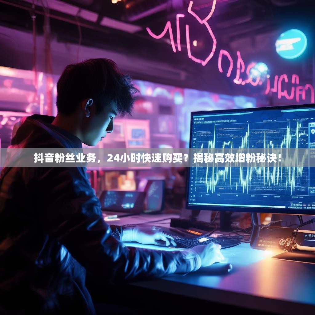 抖音粉丝业务，24小时快速购买？揭秘高效增粉秘诀！