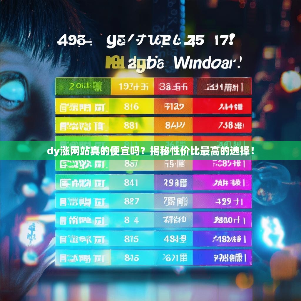 dy涨网站真的便宜吗？揭秘性价比最高的选择！