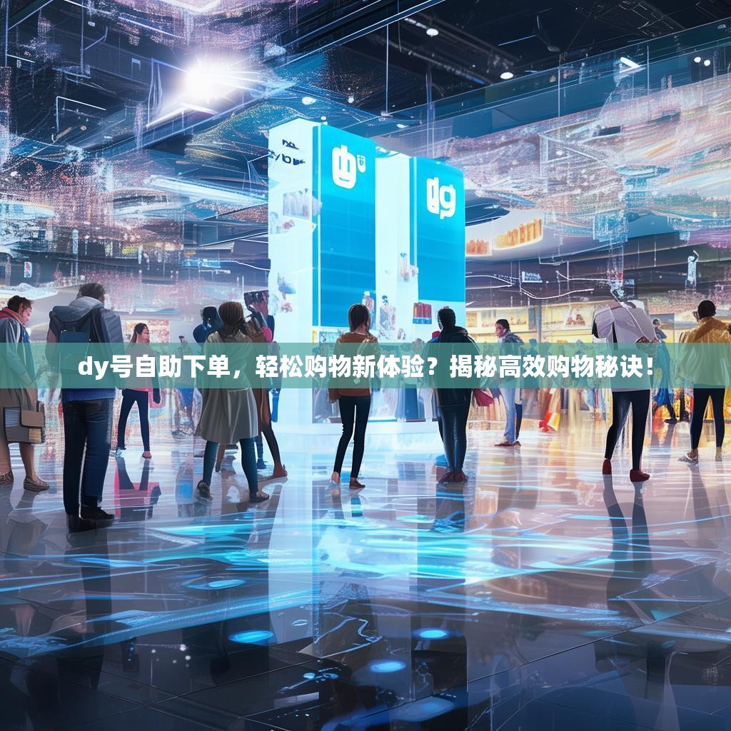 dy号自助下单，轻松购物新体验？揭秘高效购物秘诀！