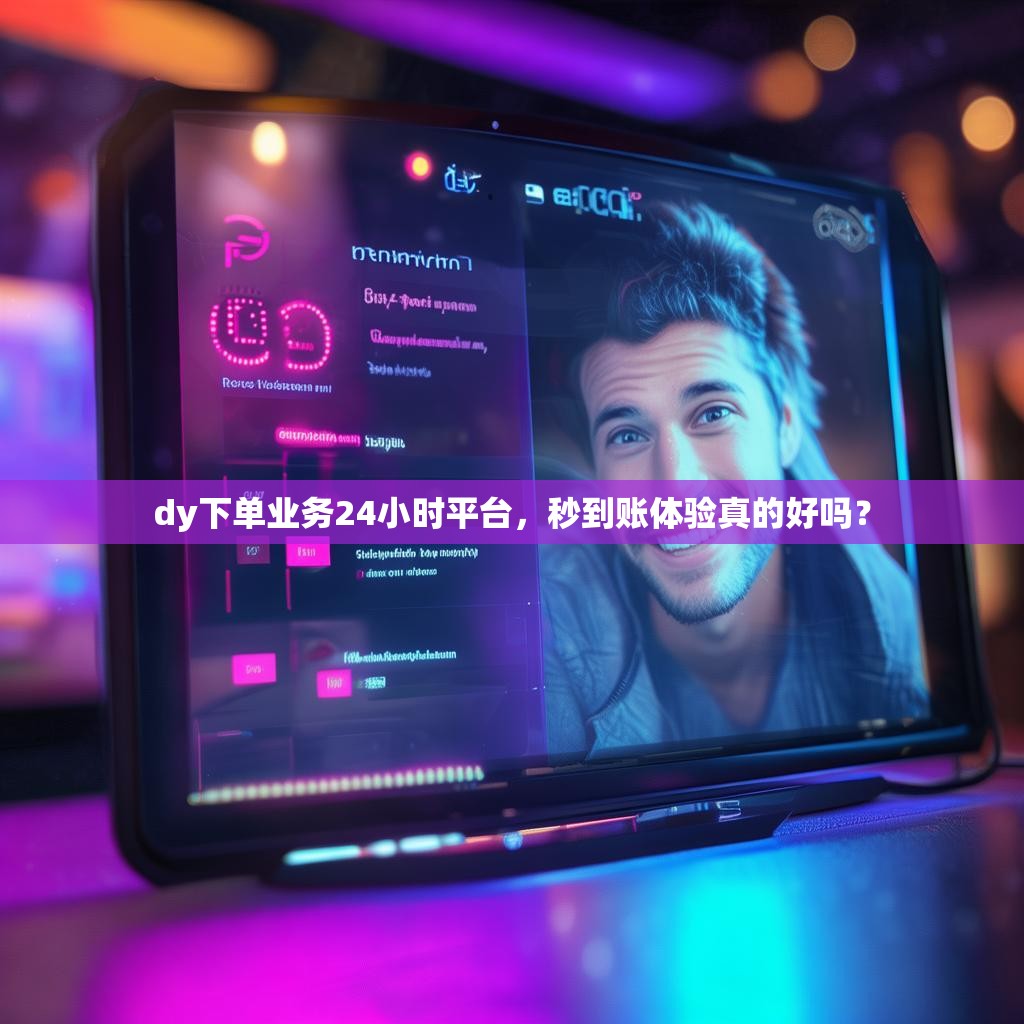 dy下单业务24小时平台，秒到账体验真的好吗？