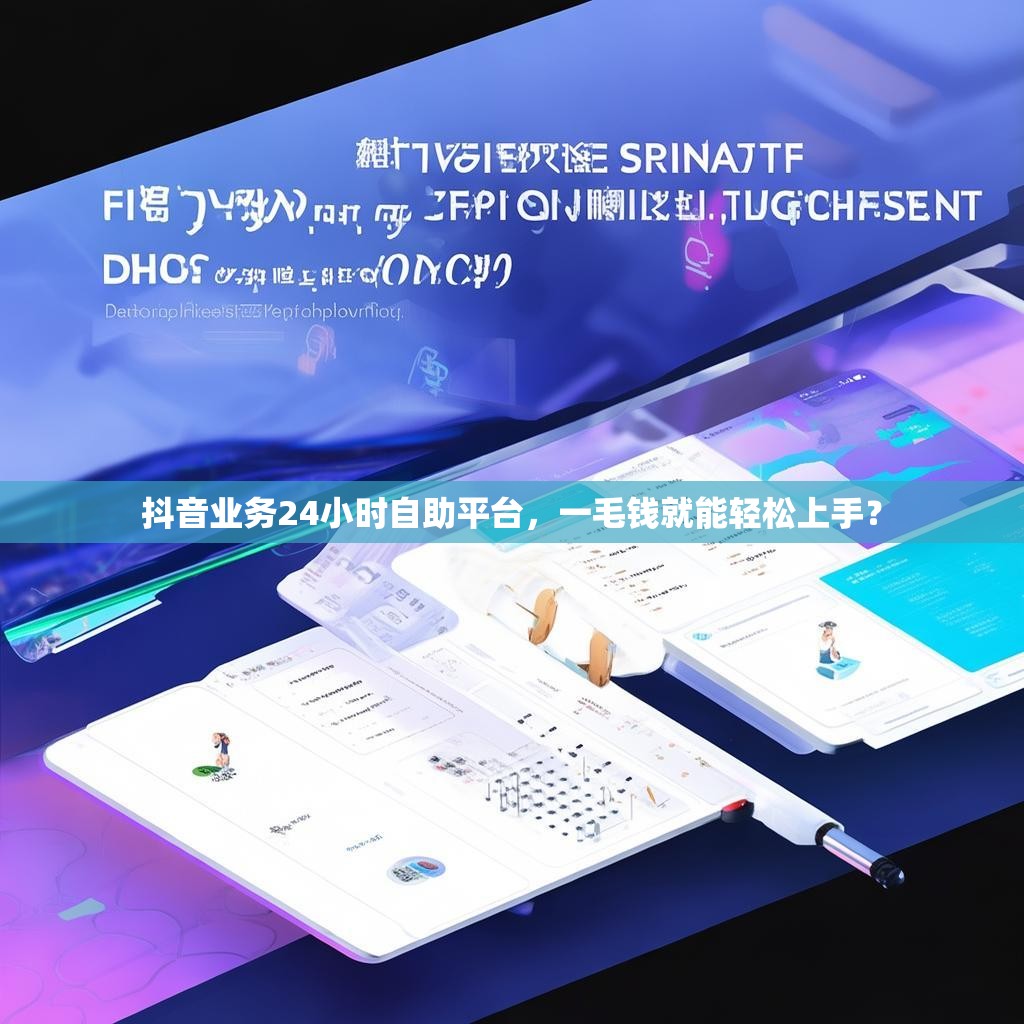 抖音业务24小时自助平台，一毛钱就能轻松上手？