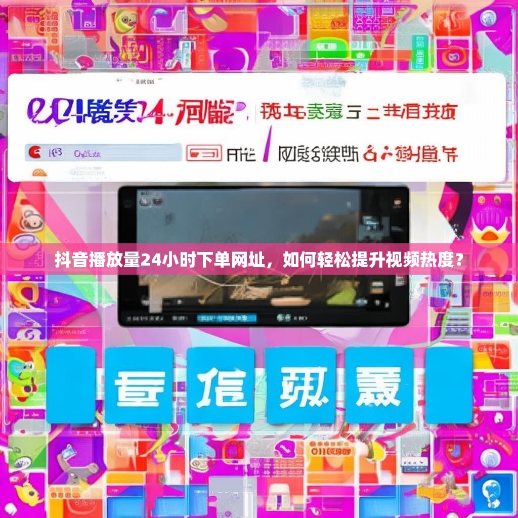 抖音播放量24小时下单网址，如何轻松提升视频热度？