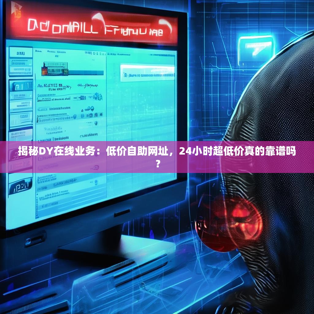 揭秘DY在线业务：低价自助网址，24小时超低价真的靠谱吗？