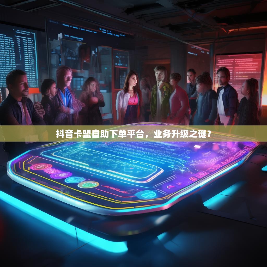 抖音卡盟自助下单平台，业务升级之谜？