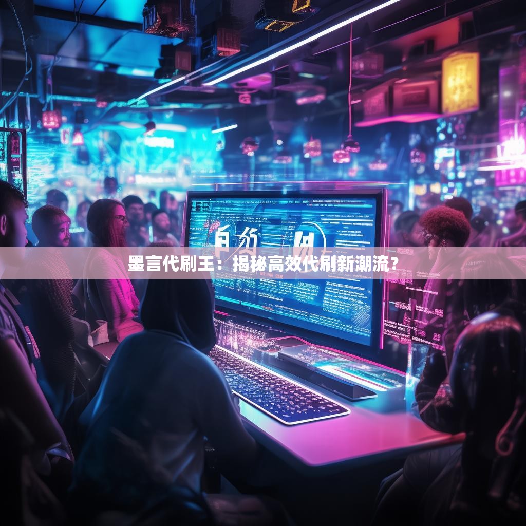 墨言代刷王：揭秘高效代刷新潮流？
