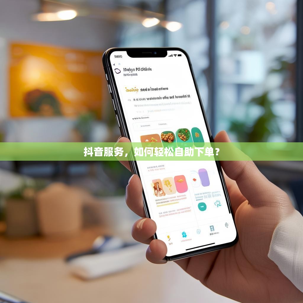 抖音服务，如何轻松自助下单？