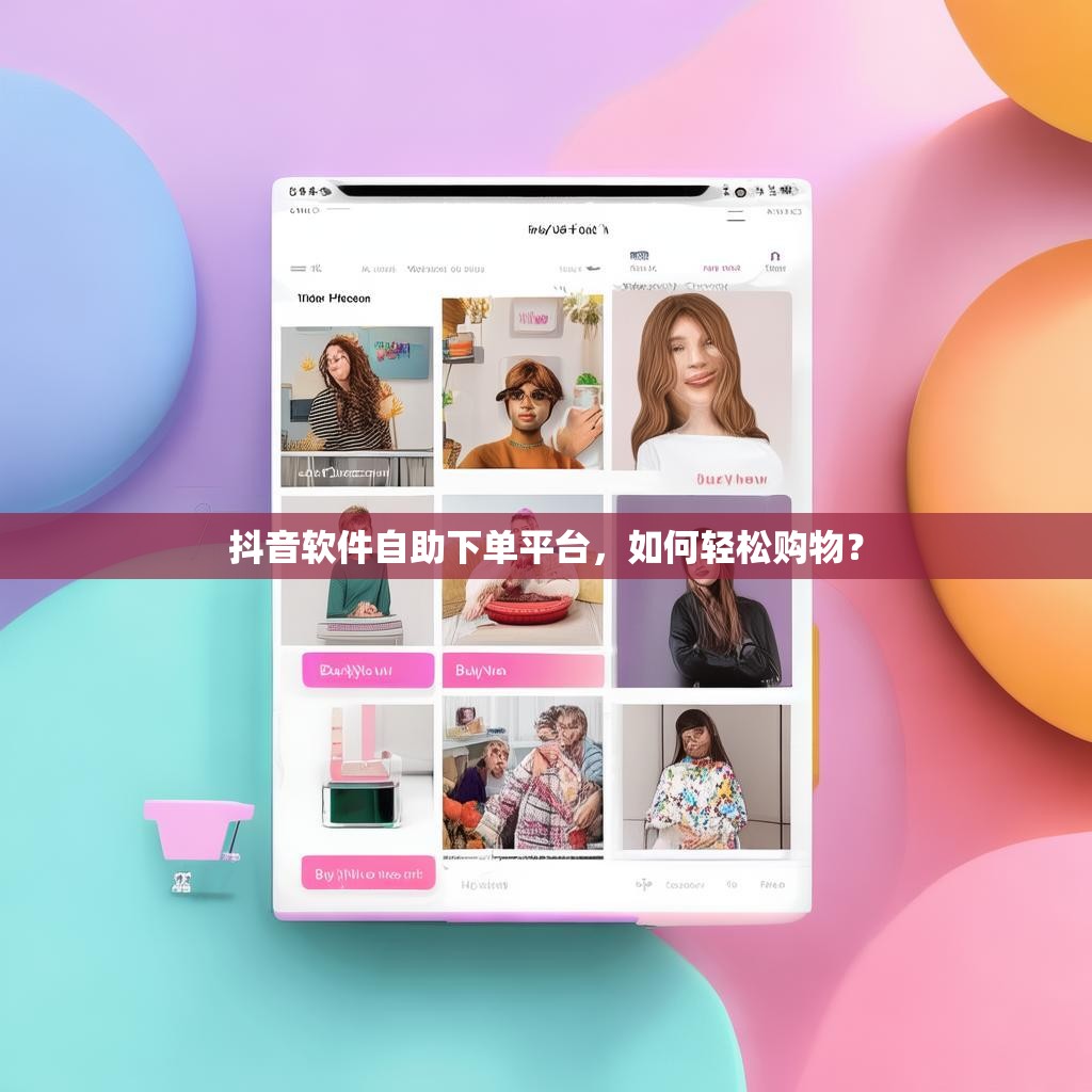 抖音软件自助下单平台，如何轻松购物？