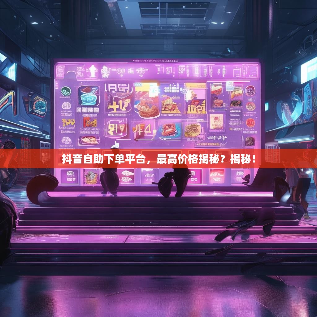 抖音自助下单平台，最高价格揭秘？揭秘！